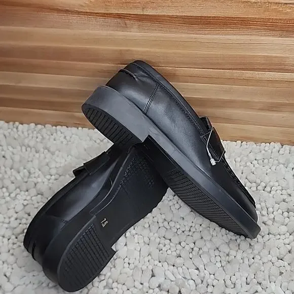 Blondo Black Leather Loafers - Picture 10 of 16